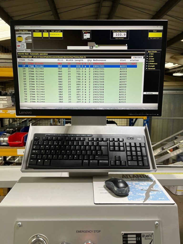Computer Spacer Bar Saw