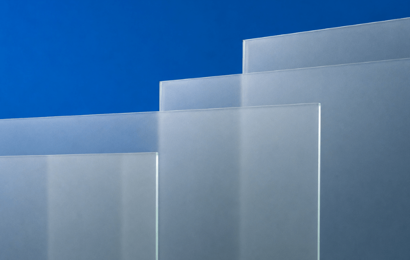 Sandblasted Glass