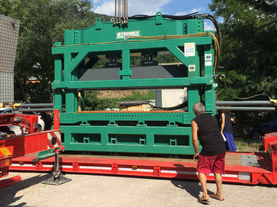 Steinex Wind Star 2800x550 automatic machine, granite, Switzerland