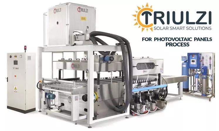 Triulzi Solar washer for photovoltaic panels