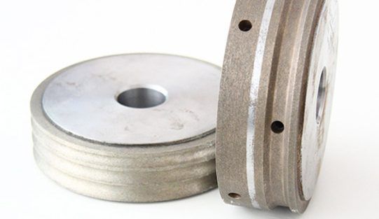 Glass CNC combi-wheels