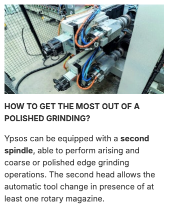 HOW TO GET THE MOST OUT OF A POLISHED GRINDING?