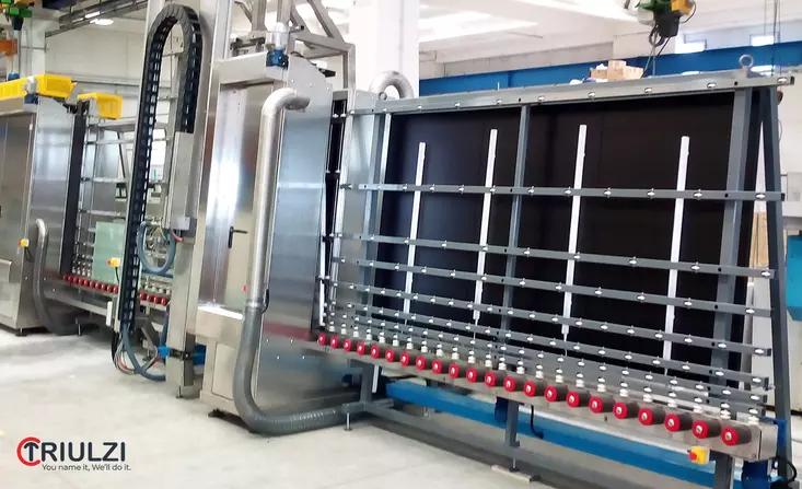 Triulzi VFP.2000 fireproof glass line, lateral view