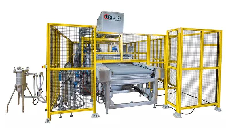 Triulzi High-Speed performance washer, inlet