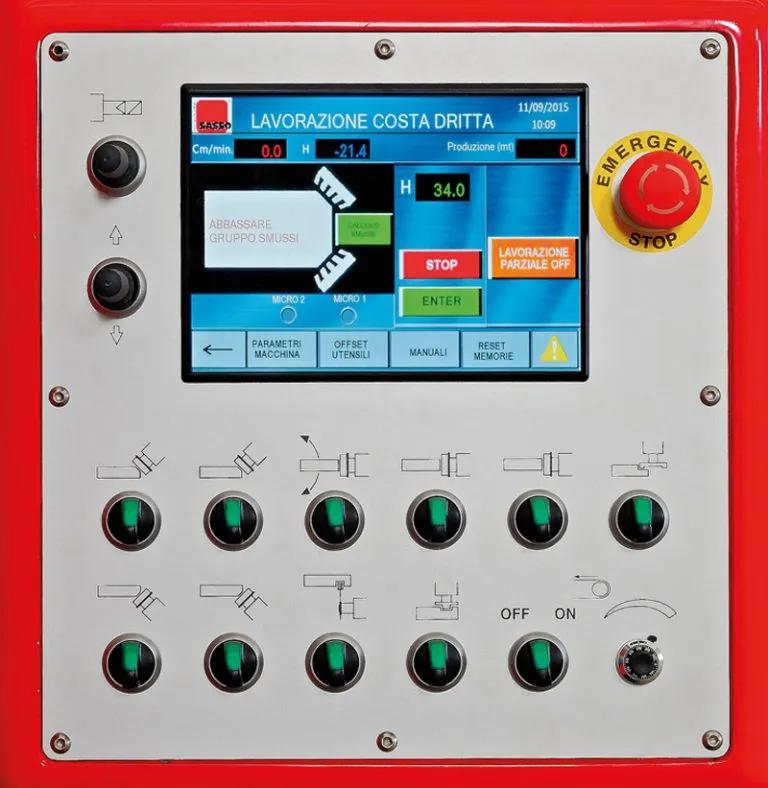 Sasso Flat touch screen