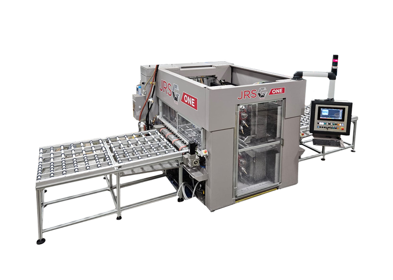 JRS Glass ONE horizontal CNC drilling milling and countersinking machine