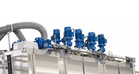 Triulzi VT3IS, brush motor detail