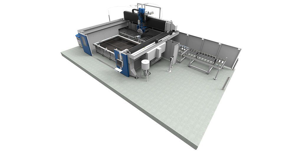 Brembana Sprint 5-axis bridge saw