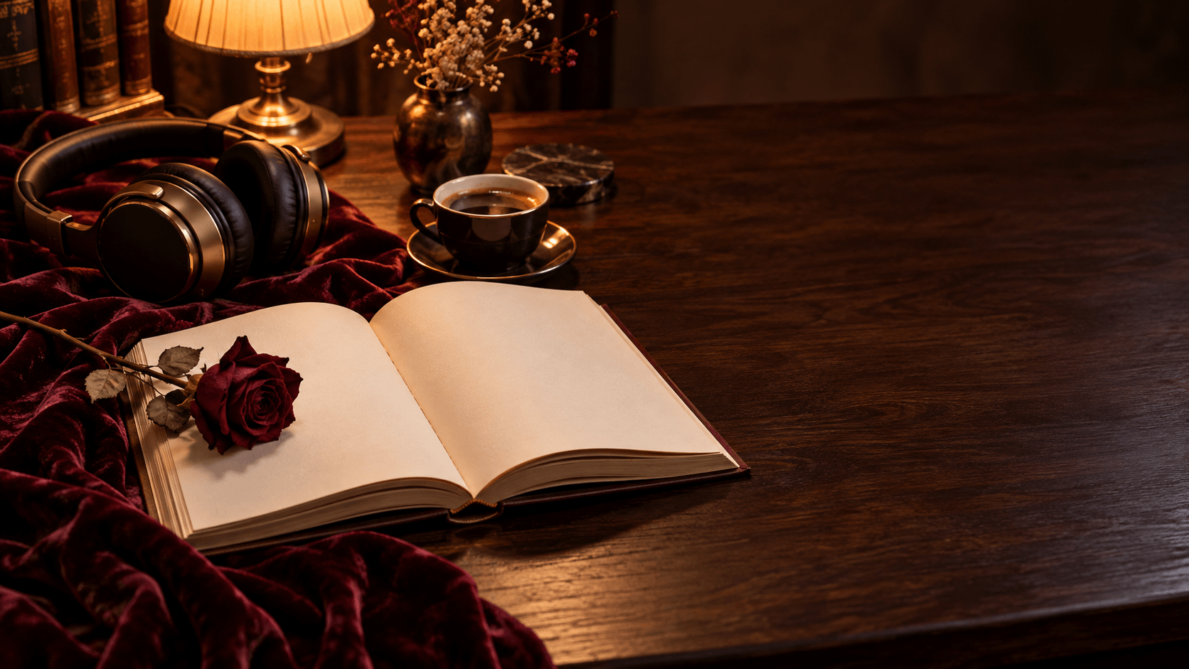 Spicy romance books like Fifty Shades of Grey with books and headphones
