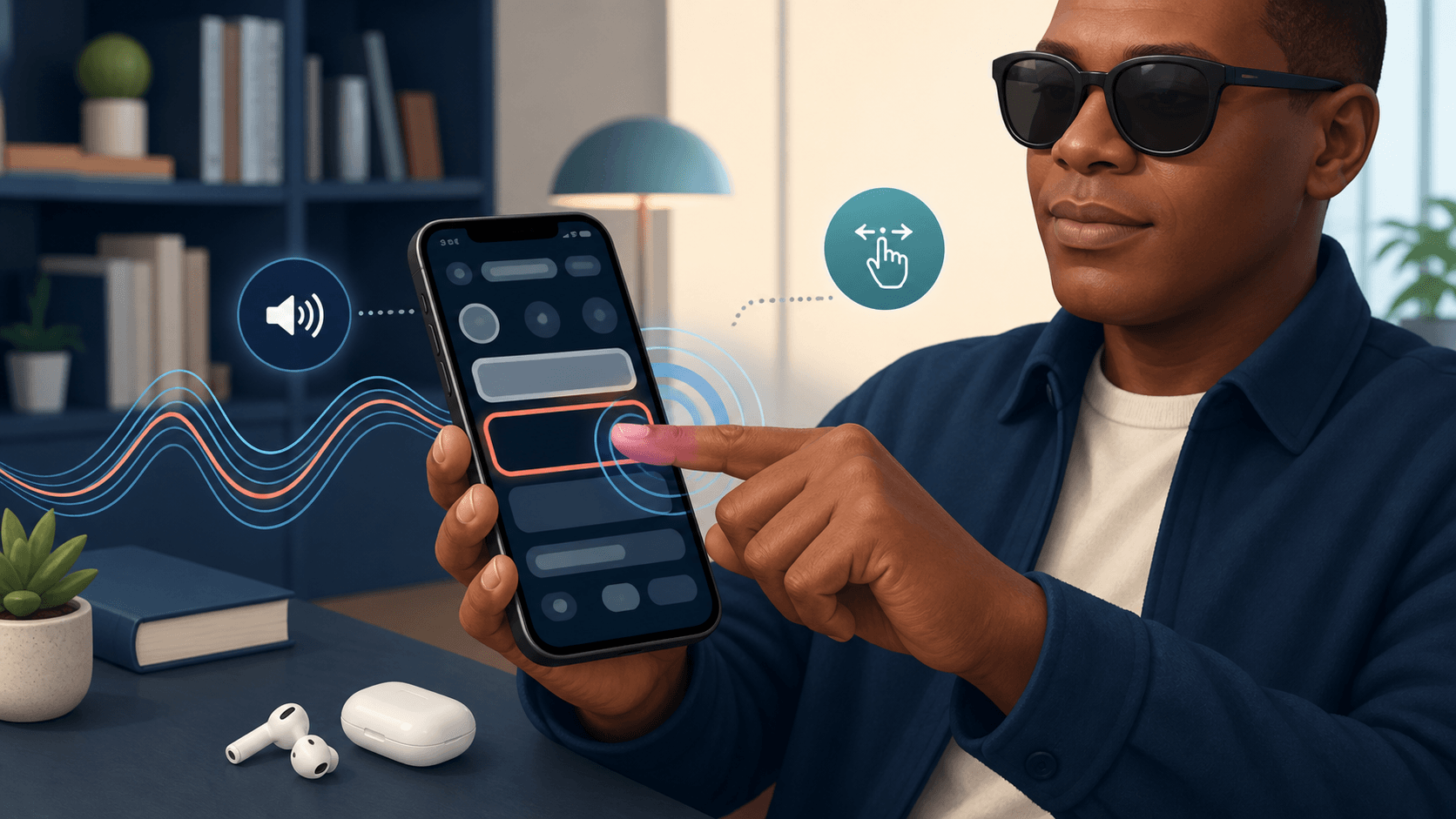 Screen readers turn digital interfaces into speech and braille