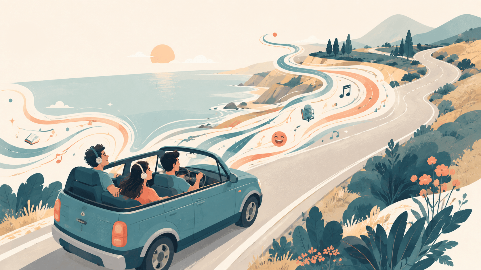 Best podcasts for road trips turn a long drive into shared listening time