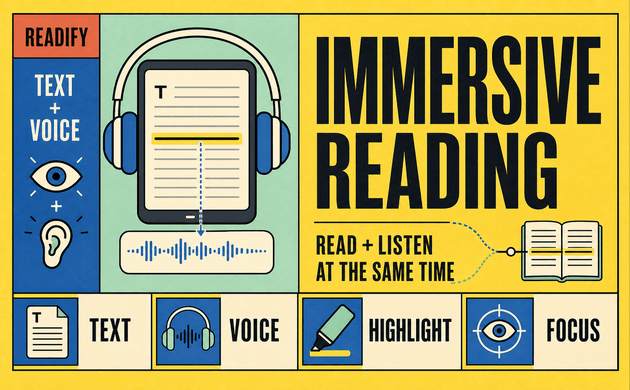 Immersive Reading: 7 Ways to Read and Listen With More Focus