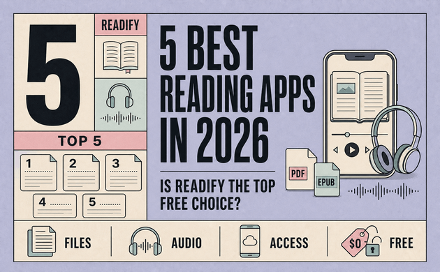 5 Best Reading Apps in 2026: Is Readify the Top Free Choice?