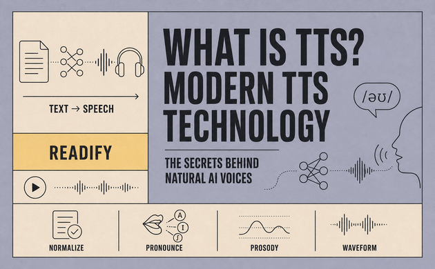 What Is TTS? The Secrets Behind Modern TTS Technology