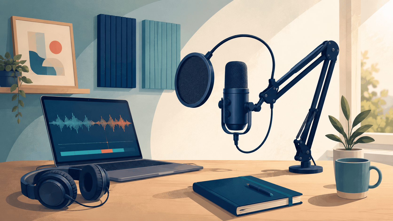 Starting a podcast equipment needed for a simple home studio