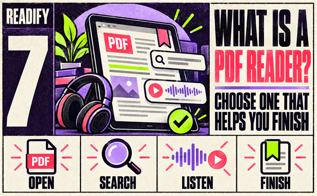 What Is a PDF Reader? How to Choose One That Helps You Finish What You Download