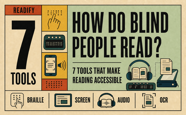 How Do Blind People Read? 7 Tools That Make Reading Accessible