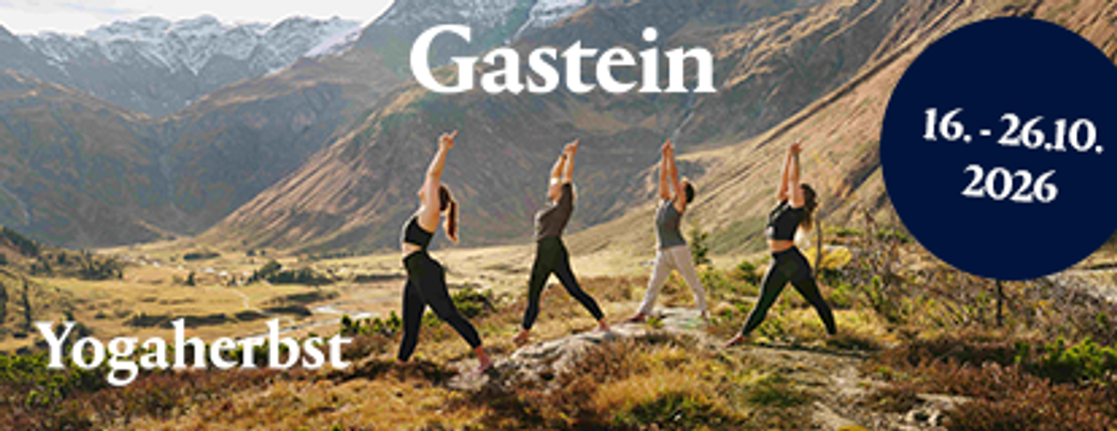 Veranstaltungen Gastein Oktober