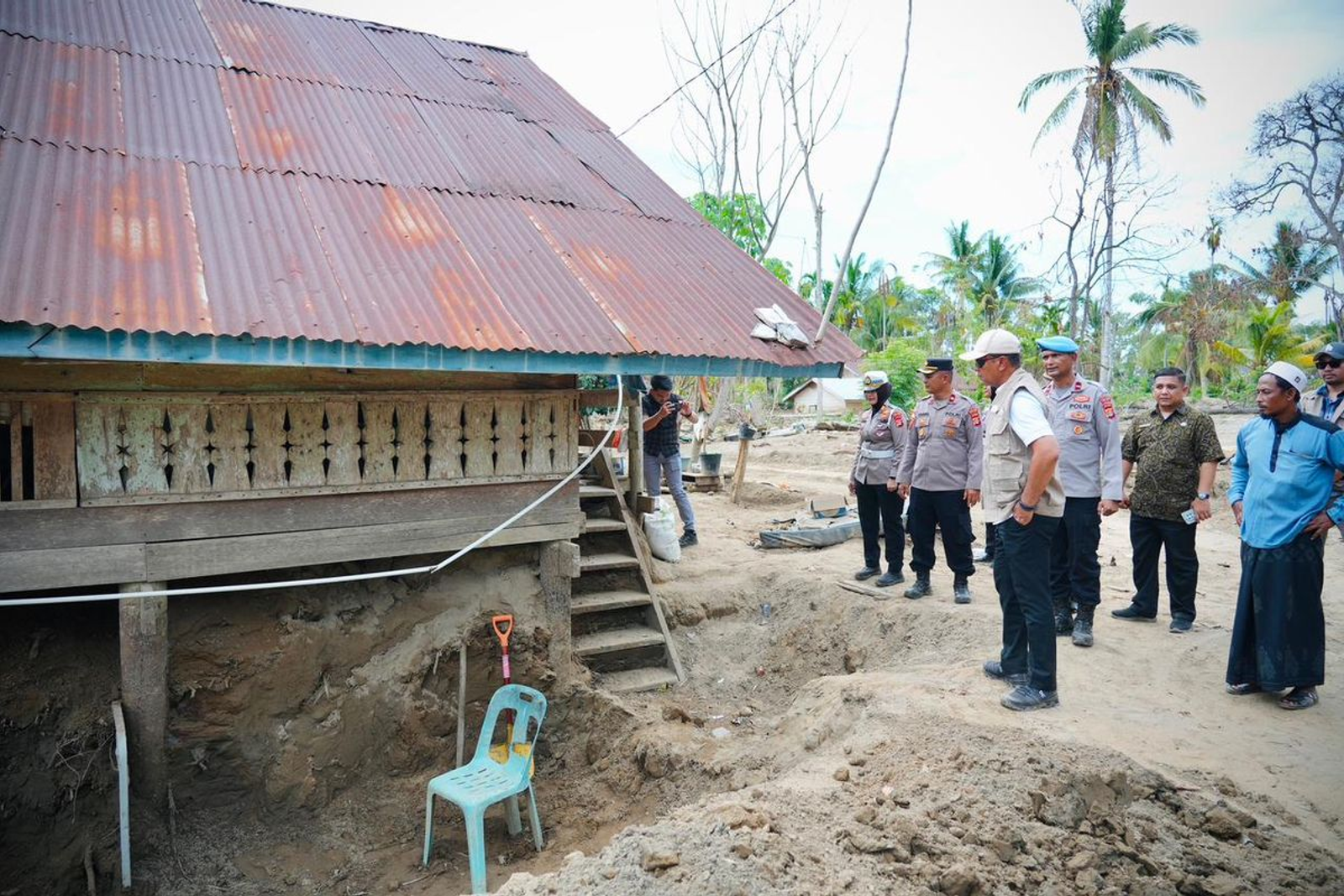 Pekerjaan pemulihan permukiman pascabencana di Pidie Jaya