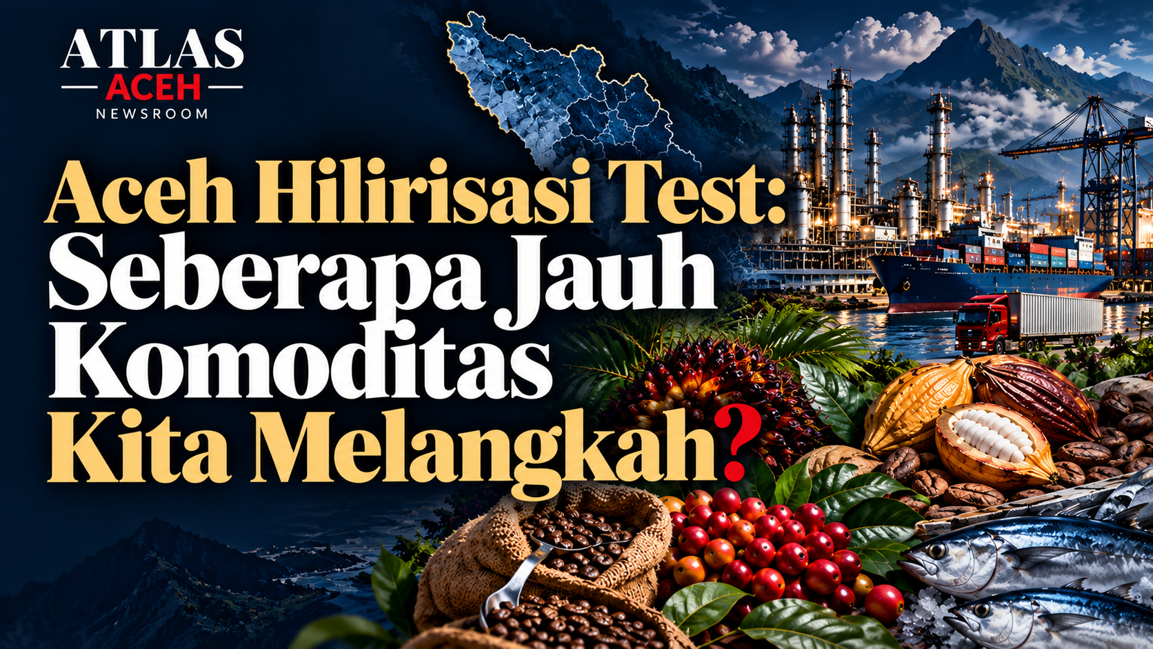 Aceh Hilirisasi Test: perjalanan komoditas Aceh dari produksi menuju pengolahan, industri dan pasar
