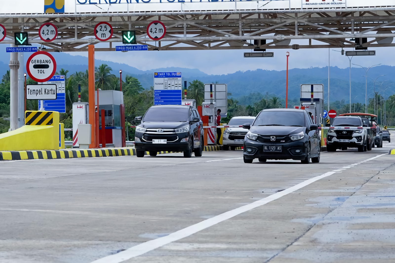Ruas Tol Sigli–Banda Aceh Seksi 1 Padang Tiji–Seulimeum yang menjalani Uji Laik Fungsi dan Operasi