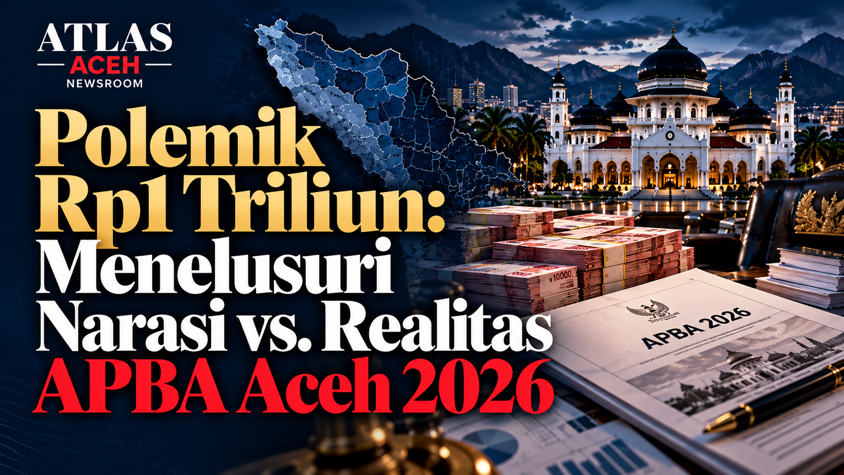 Rp1 Triliun dan Perang di Balik APBA 2026: audit Pokir, skala fiskal dan pertarungan politik anggaran Aceh
