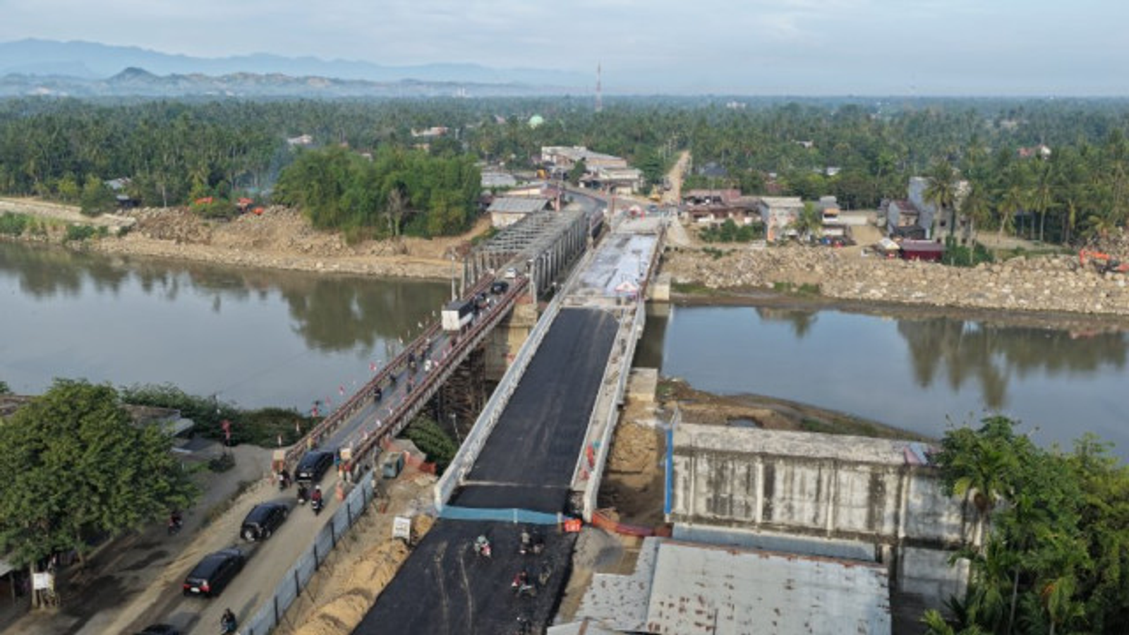 Jembatan Krueng Tingkeum Capai 94,82 Persen, Kapan Konektivitas Bireuen–Aceh Utara Pulih Penuh?