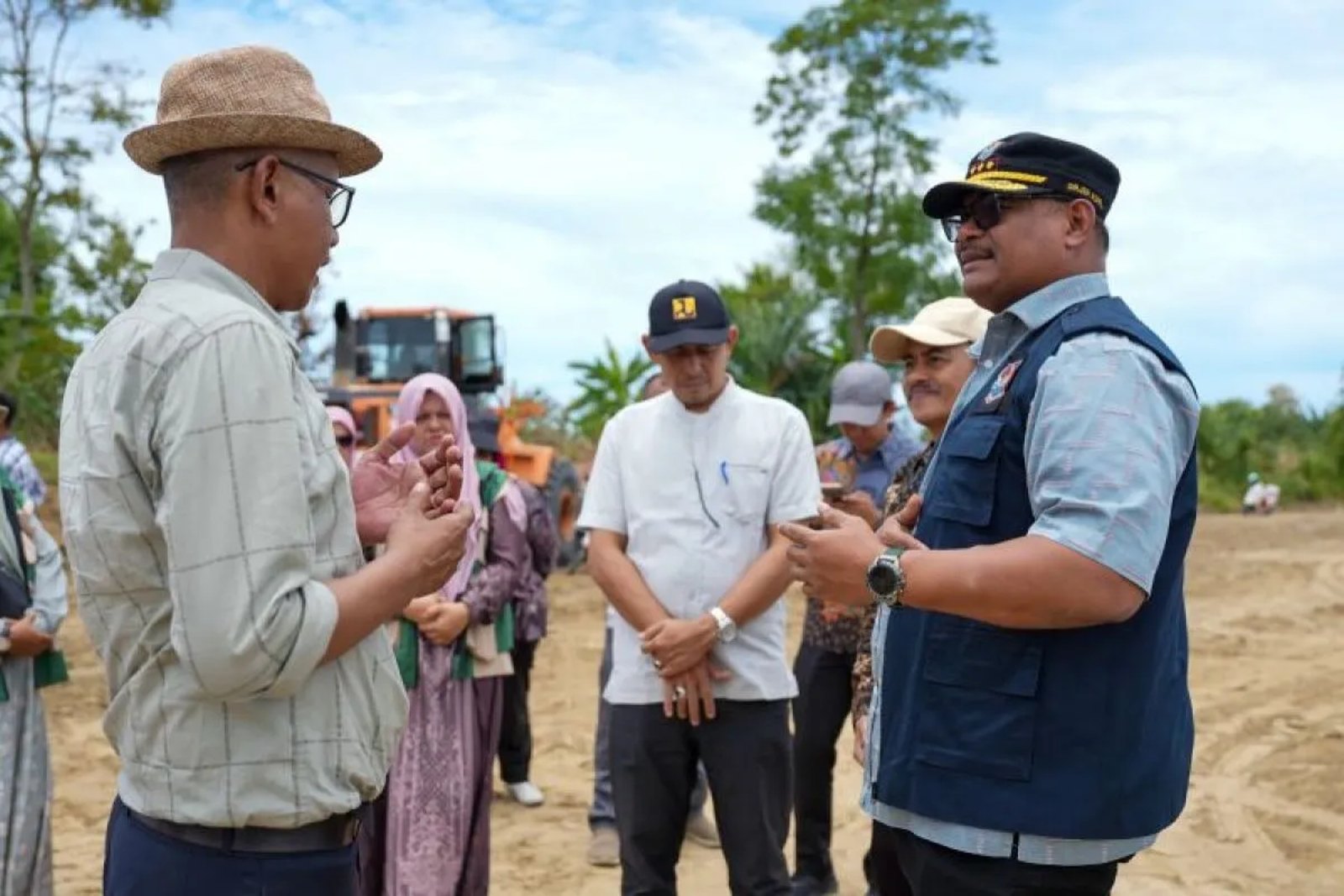 Rehabilitasi sawah rusak pascabencana di Pidie