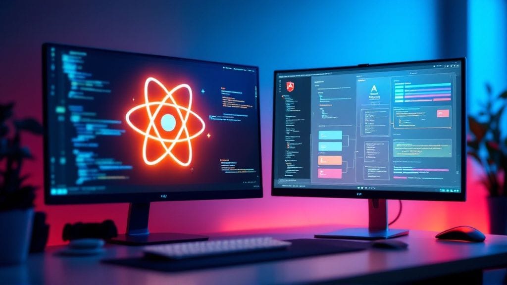 React vs Angular JS A Developer's Deep Dive