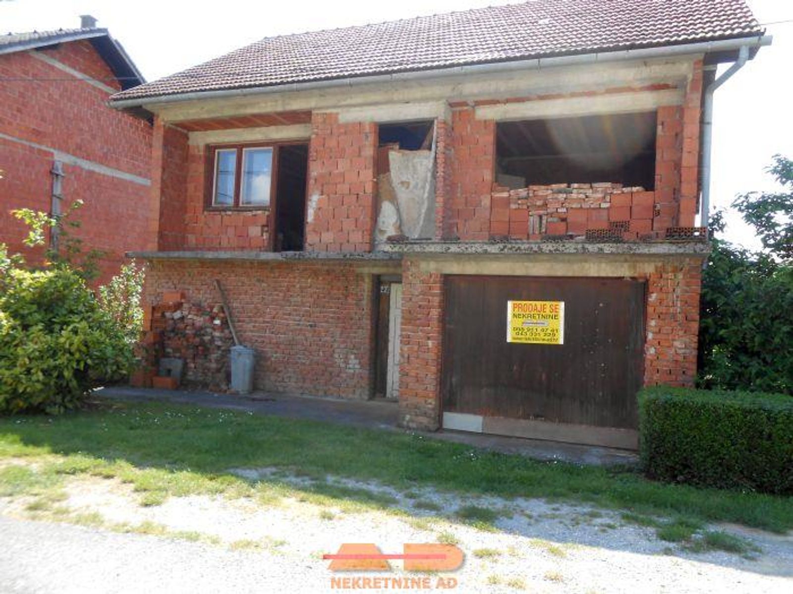 Nedovršena kuća na mirnoj lokaciji, Daruvar!