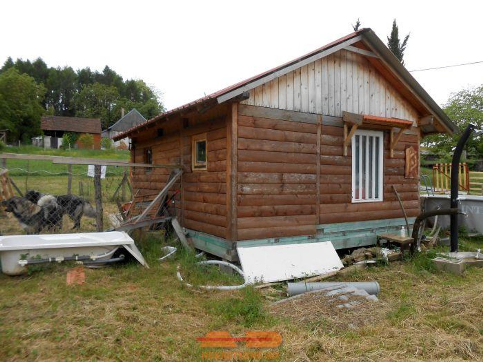 Eko drvena kuća za odmor uz šumicu! — fotografija 9