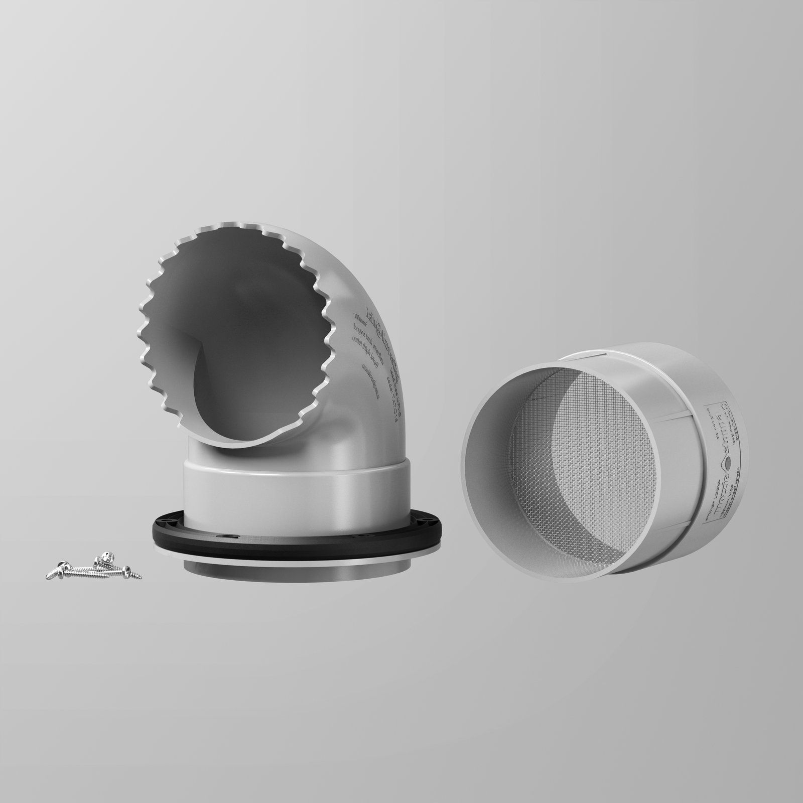 Flanged Tank Overflow Kit Extra High Volume - 3