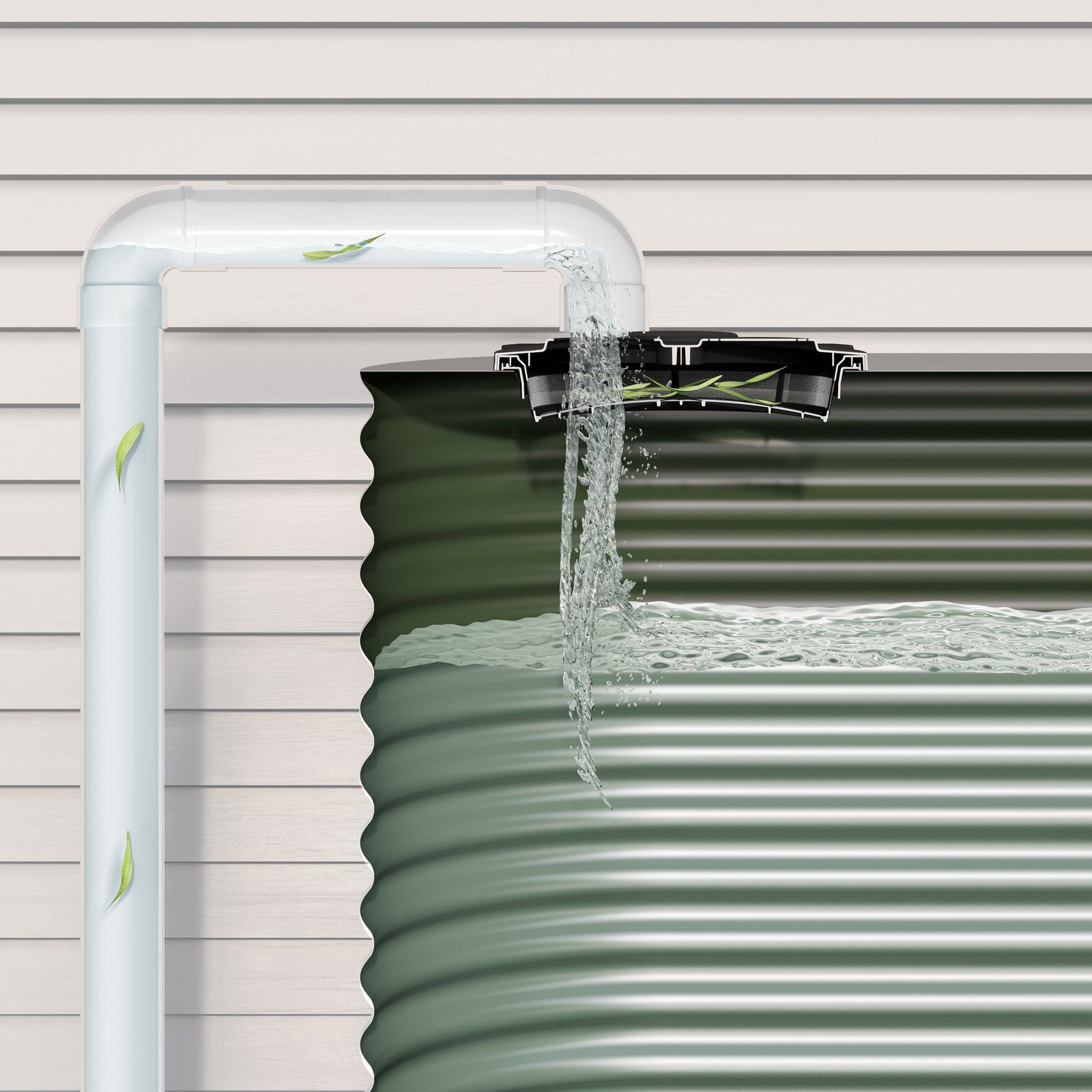 Easy Fit Side Mesh Tank Screen and Cover Kit w/ Clip on Ring - 7