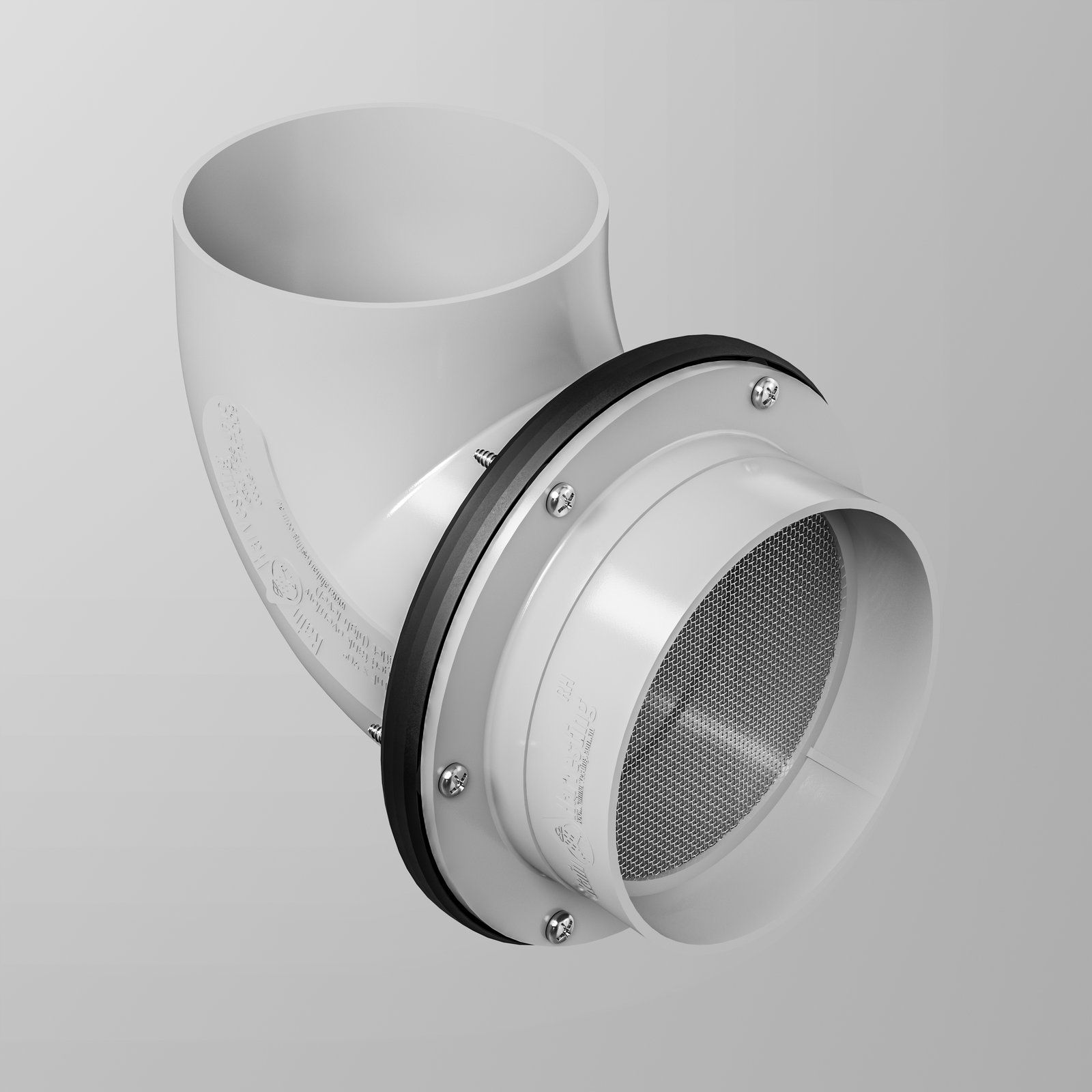 Flanged Tank Overflow Kit Extra High Volume - 3