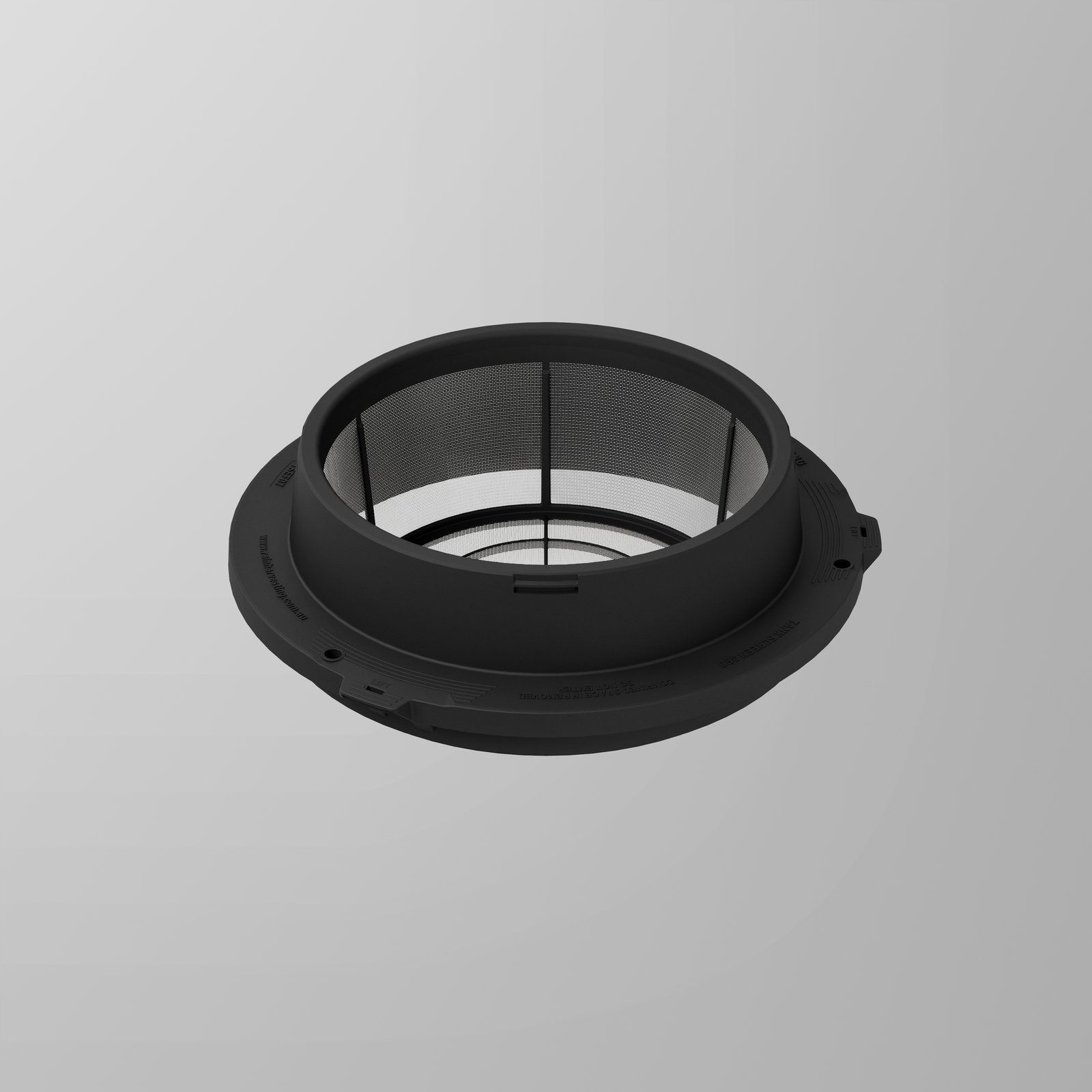 High Wall Tank Screen 360 w/ Clip on Ring - 4