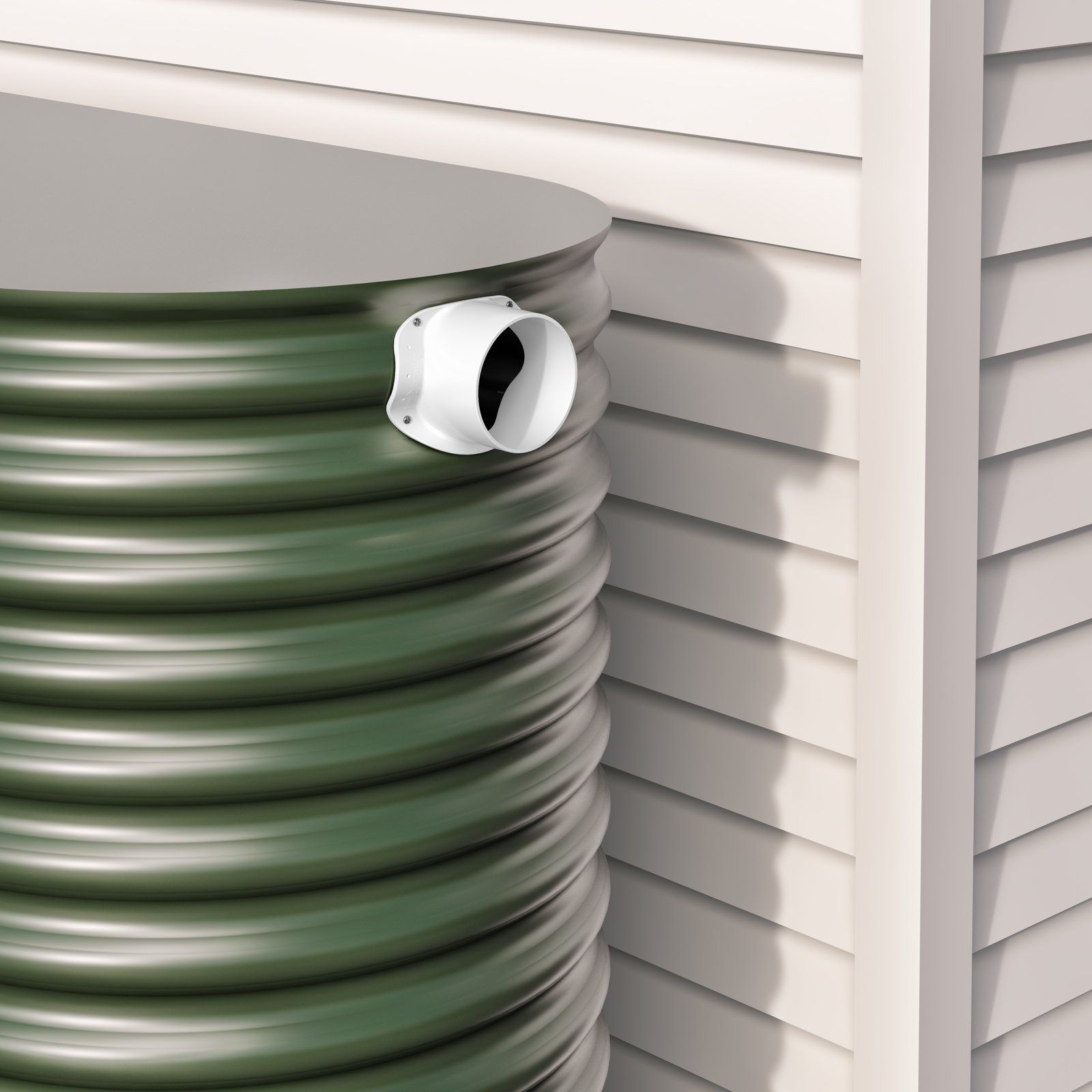 Flanged Tank Overflow - Corro Tank - 7