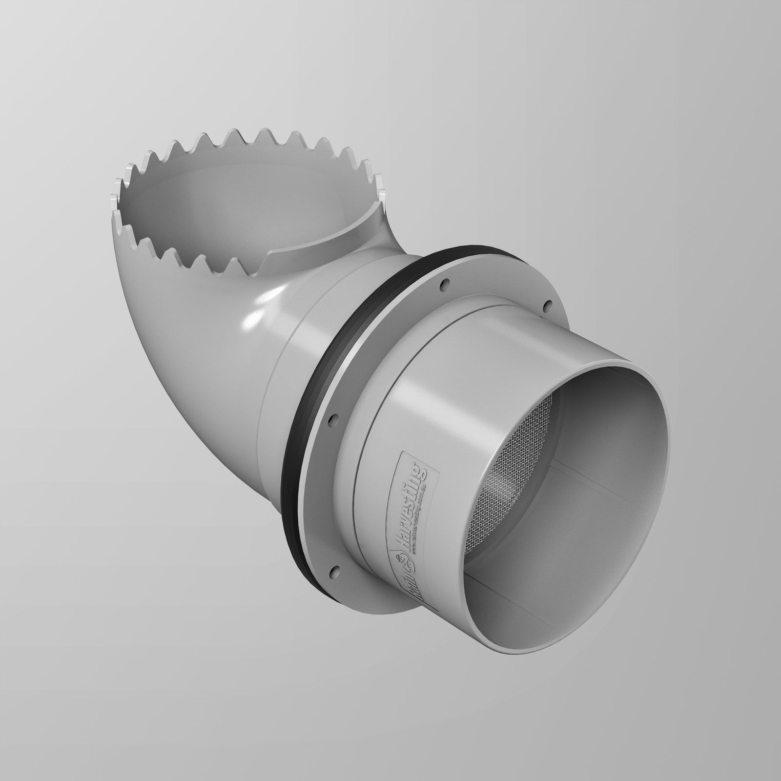 Flanged Tank Overflow Kit Extra High Volume - 4