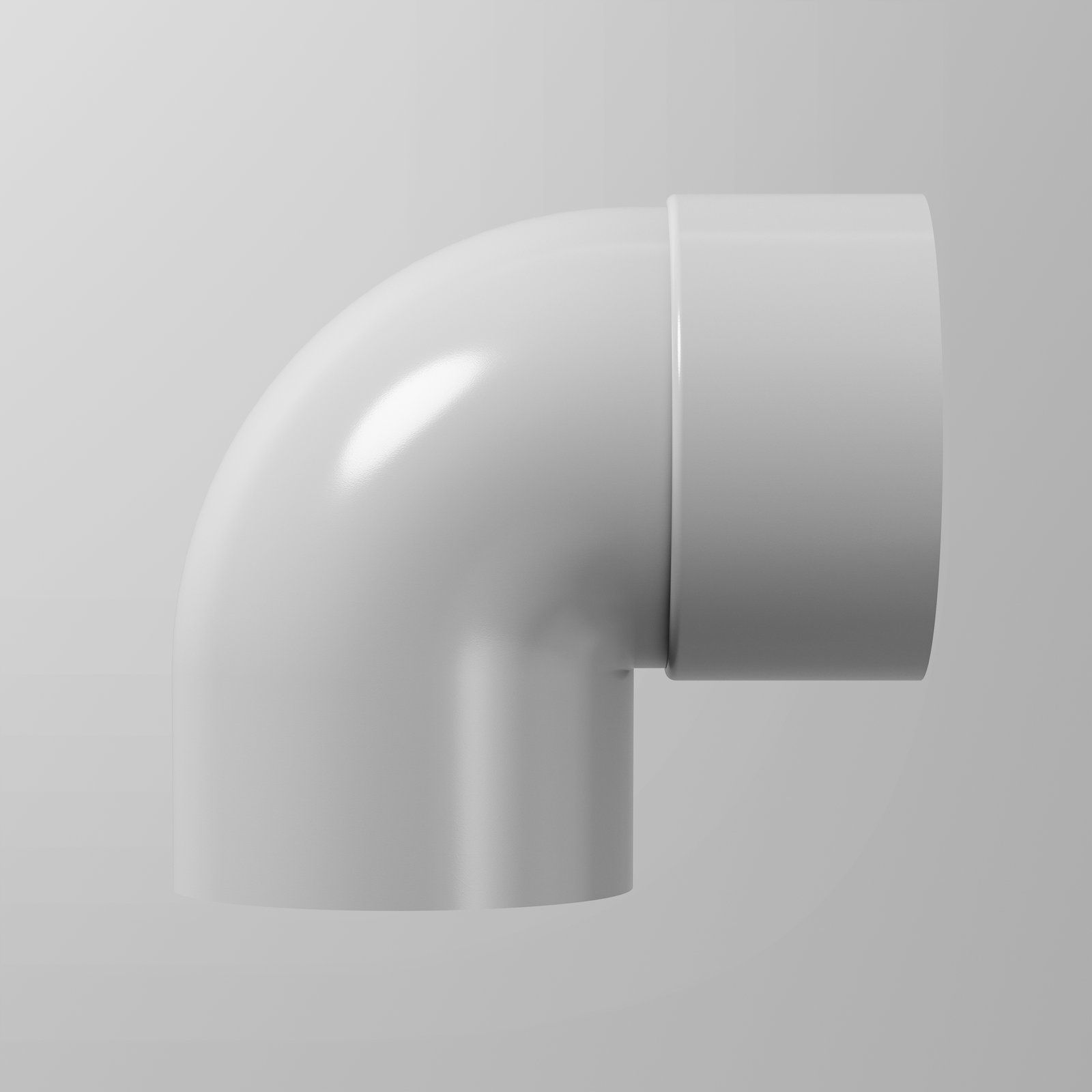 True 90° Tank Overflow Bend - 1