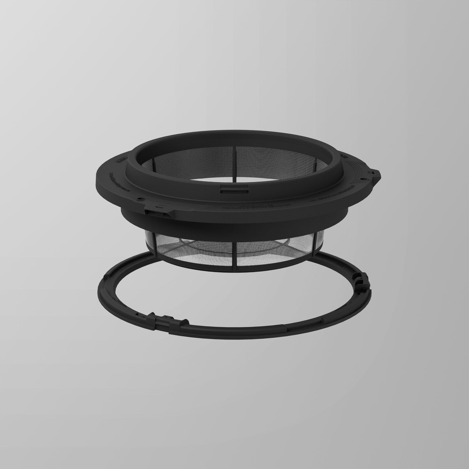 Low Profile Tank Screen 360 Kit w/ Screw Down Ring