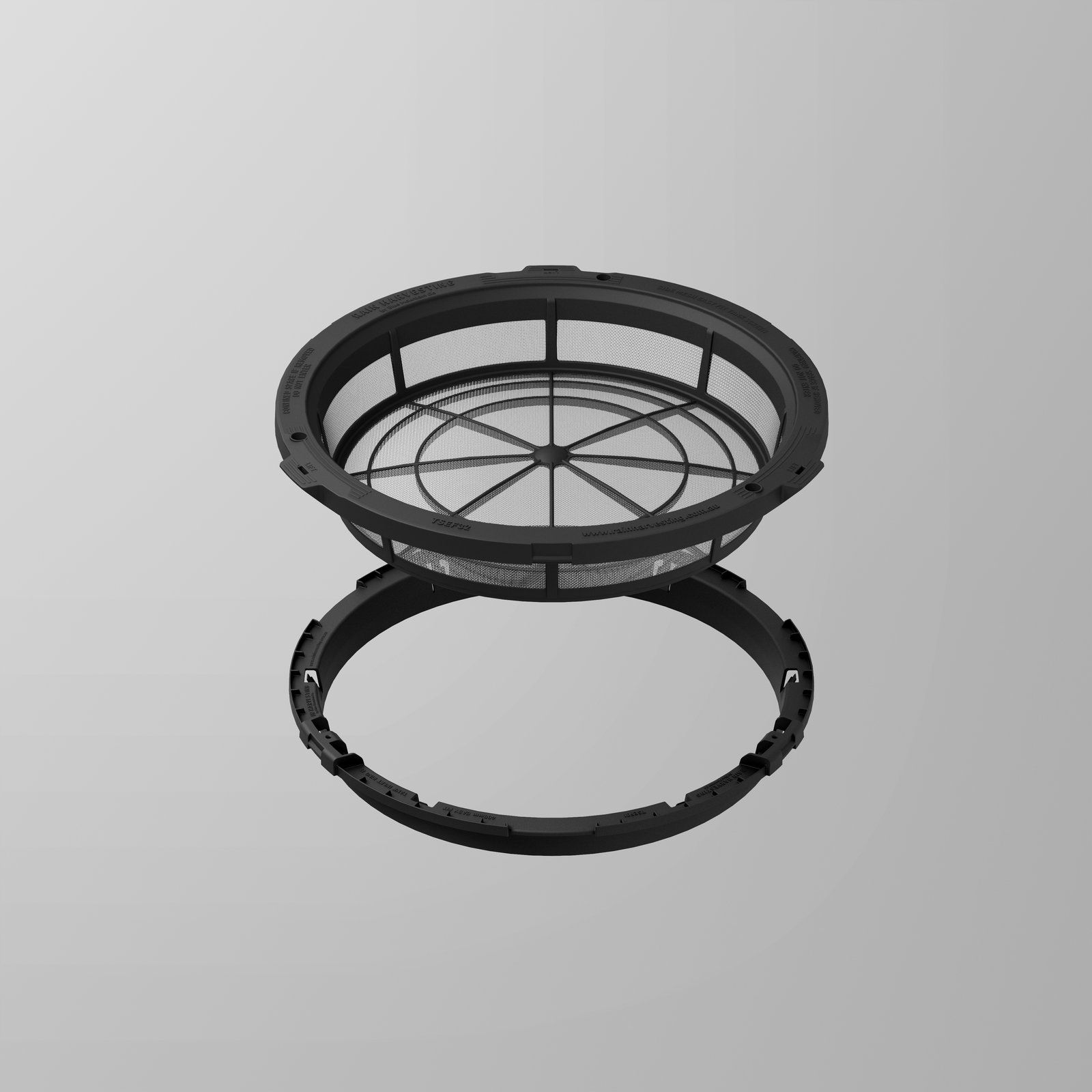 Easy Fit Side Mesh Tank Screen w/ Clip on Ring