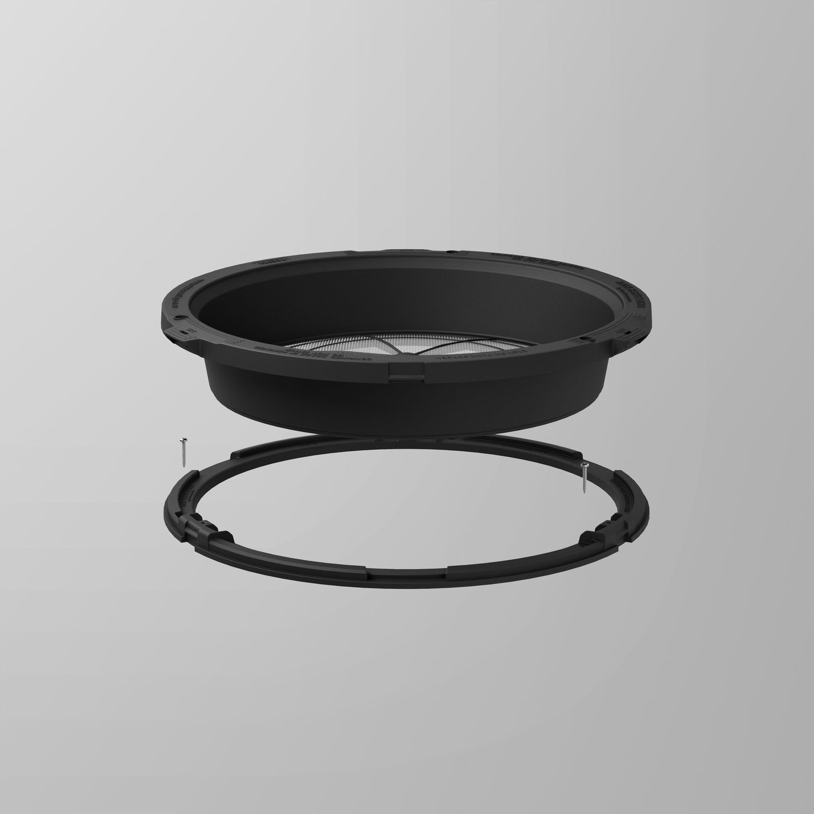 Easy Fit Solid Wall Tank Screen w/ Screw Down Ring
