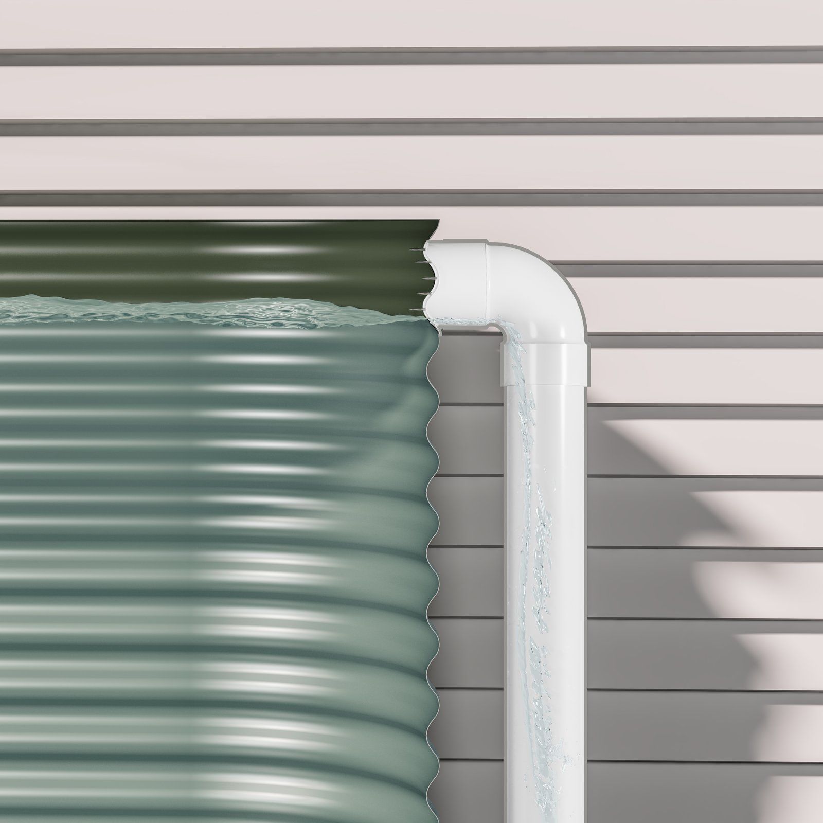 Flanged Tank Overflow - Corro Tank - 6