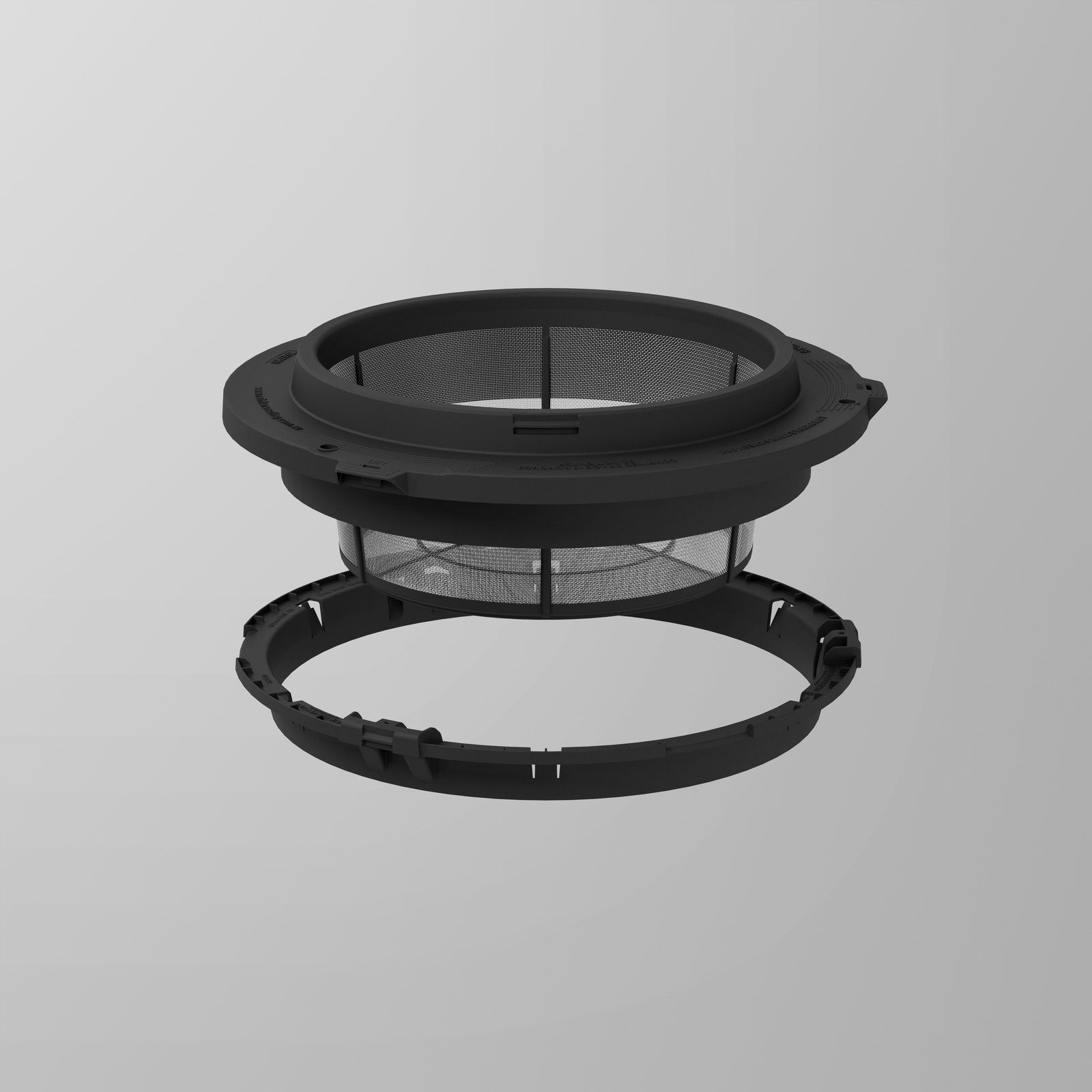 Low Profile Tank Screen 360 Kit w/ Clip on Ring