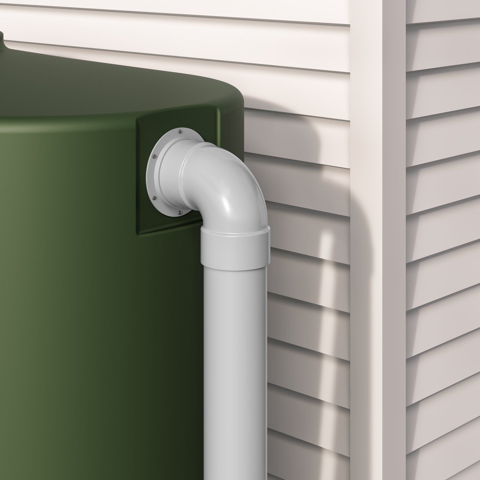 Flanged Tank Overflow - Volume Increasing - High 90mm - 5