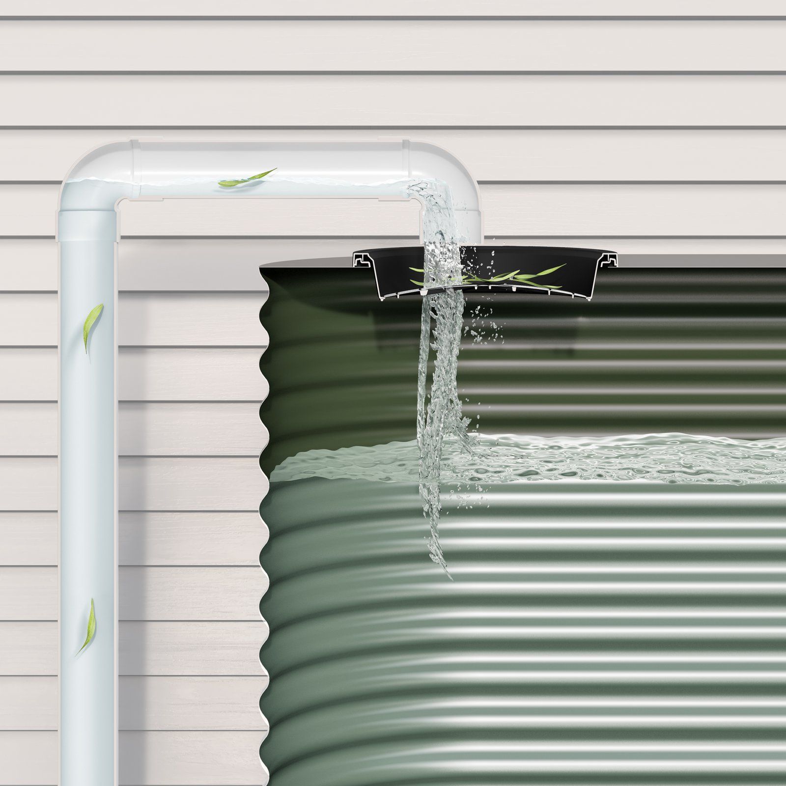 Easy Fit Solid Wall Tank Screen w/ Screw Down Ring - 5