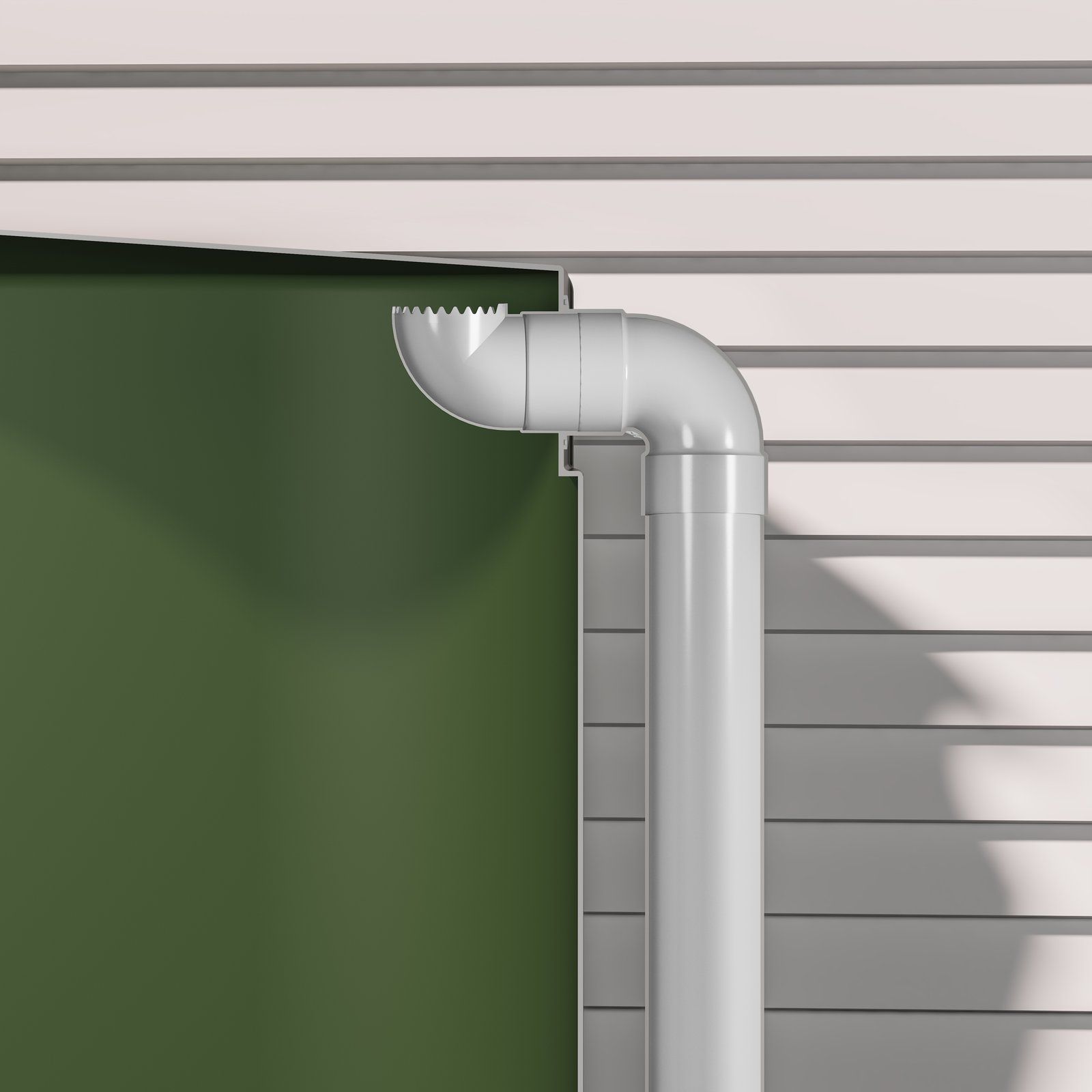 Flanged Tank Overflow - Volume Increasing - High 90mm - 4