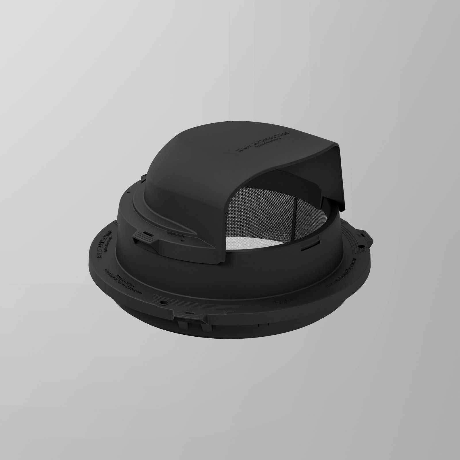 High Wall Tank Screen 360 Hood Kit w/ Clip on Ring - 5