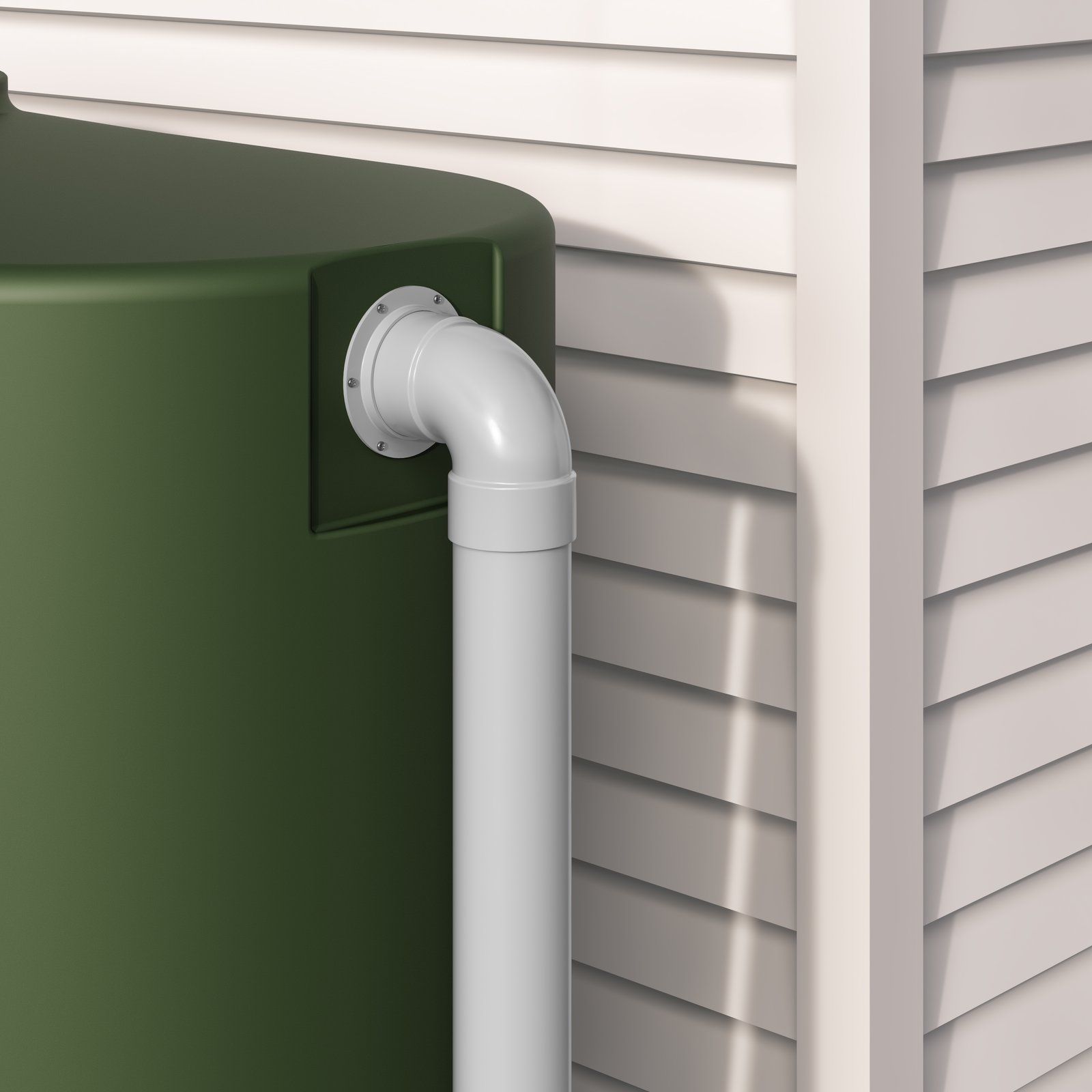 Flanged Tank Overflow Extra High Volume - 4