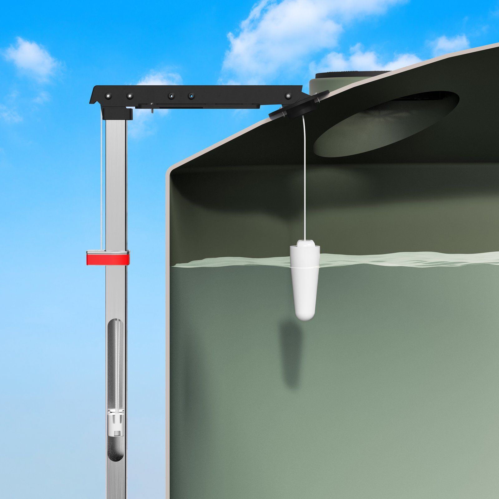 Side Wall Guided Tank Gauge - 2