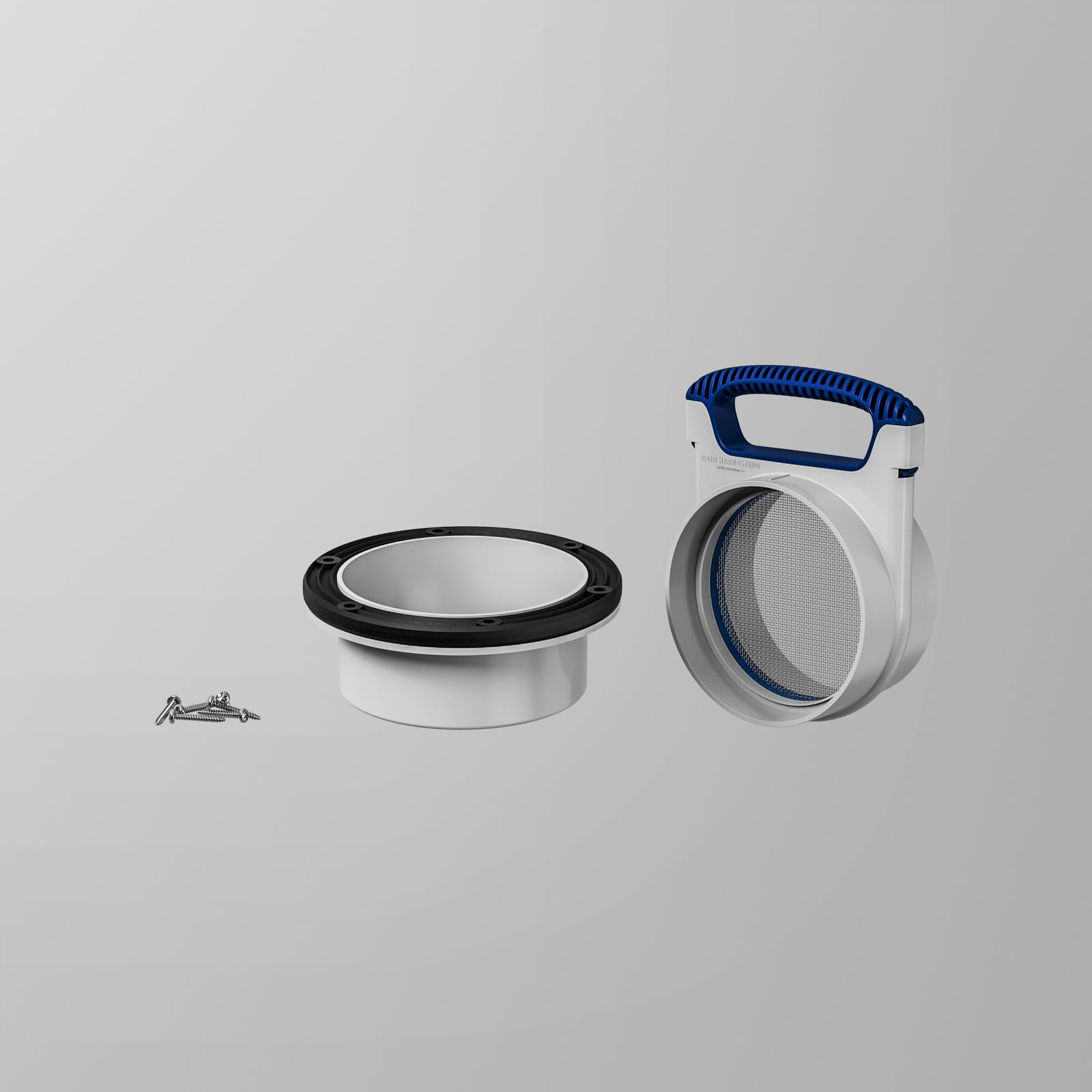 Flanged Tank Overflow Kit w/ Removable Screen Mozzie Stoppa - 5